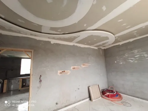 Pose faux plafond en ba13