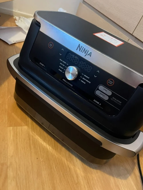 Friteuse Air Fryer Ninja Foodi Sans Huile 7 Programmes 10,4 L Dual Zone, 2 Tiroirs avec séparateur