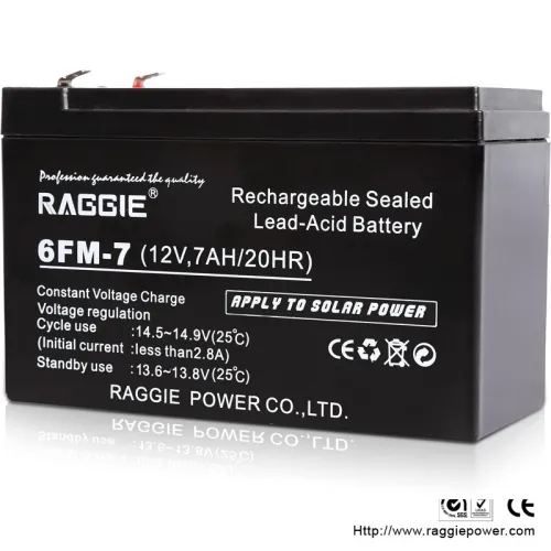 BATTERIE ONDULEUR 12V/7AH RAGGIE
