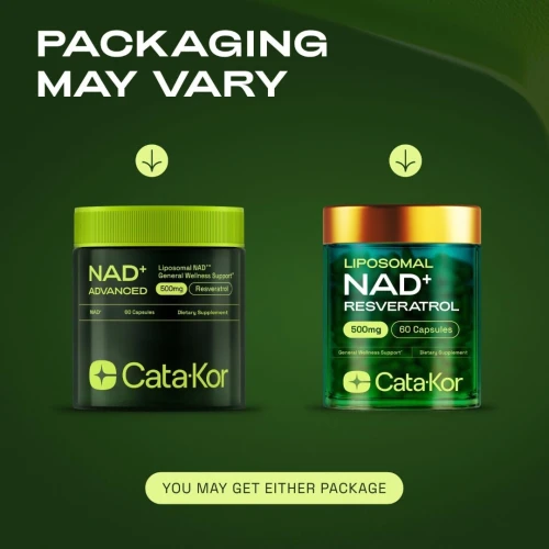 CataKor Liposomal NAD PLUS Resveratrol Alternative NMN Testé 30 jours USA PRODUCT