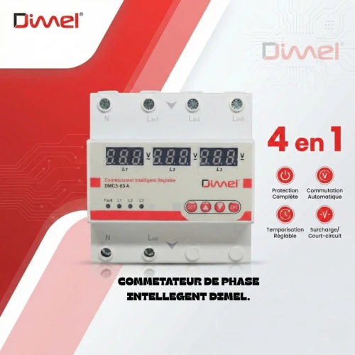 COMMETATEUR DE PHASE INTELLEGENT DIMEL.