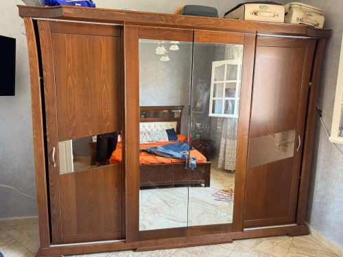 Chambre à coucher bois être 