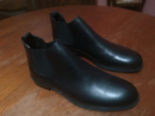boots cuir veritable