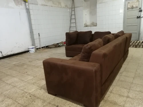 Salon marron