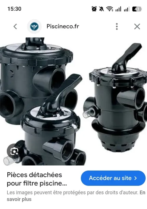 Vanne multivoix Astralpool