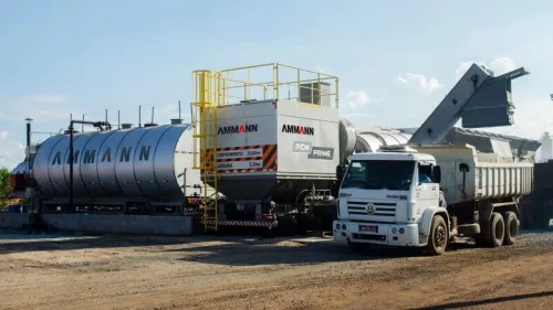 AMMANN Centrale d’enrobage Mobile ACM Prime140 