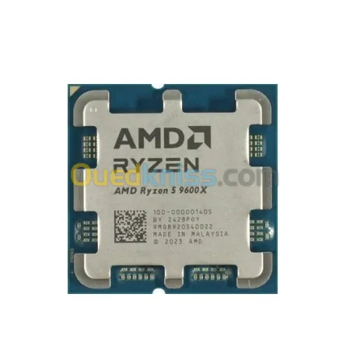 AMD Ryzen 5 9600X 6-core, 12-Thread Up to 5.4 GHz Unlocked Desktop Processor - box -