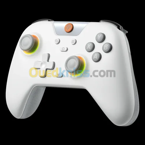 EasySMX X05 white Multiplatform Gaming Controller with Hall Effect Joysticks