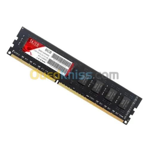 RAM DDR3 8G JAZER 1600MHZ Pc3 12800U 1.5v Cl11 PC