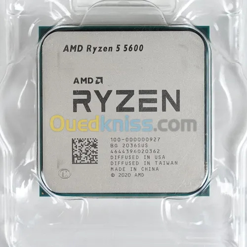 AMD Ryzen 5 5600 6-Core, 12-Thread Unlocked Desktop Processor  tray 