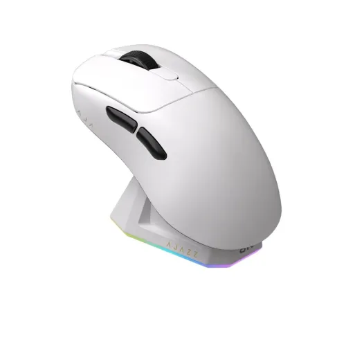 AJAZZ AJ179 Pro 8K PAW3395 Wireless Gaming Mouse WHITE