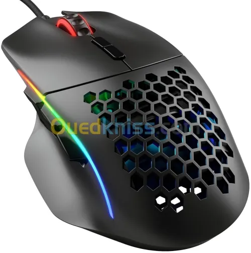 Glorious Model I (Matte Black) Wired gaming mouse  right-handed  19000 dpi optical sensor