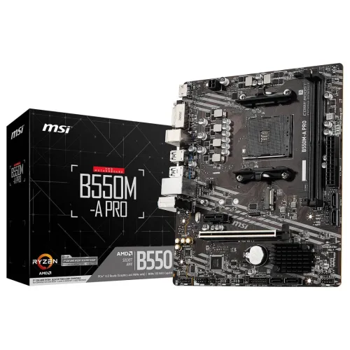 MSI PRO B550M A PRO