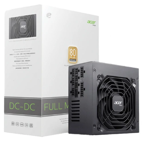 ACER 1000W 80+GOLD AC1000 FULL MODULAIR BLACK