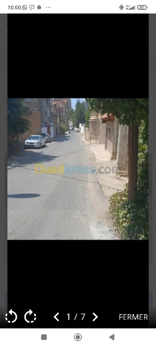 Vente Terrain Alger Saoula