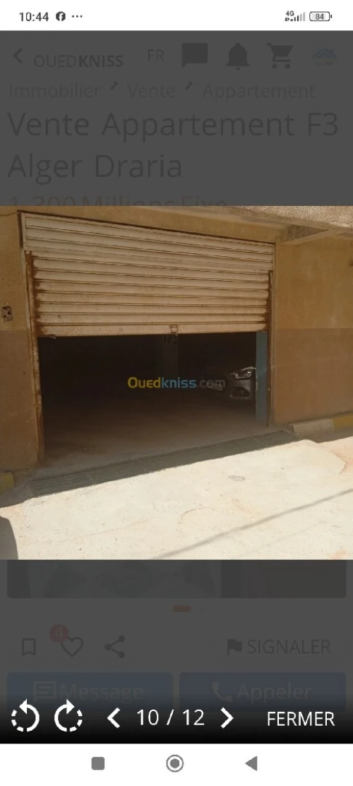 Vente Appartement F3 Alger Draria
