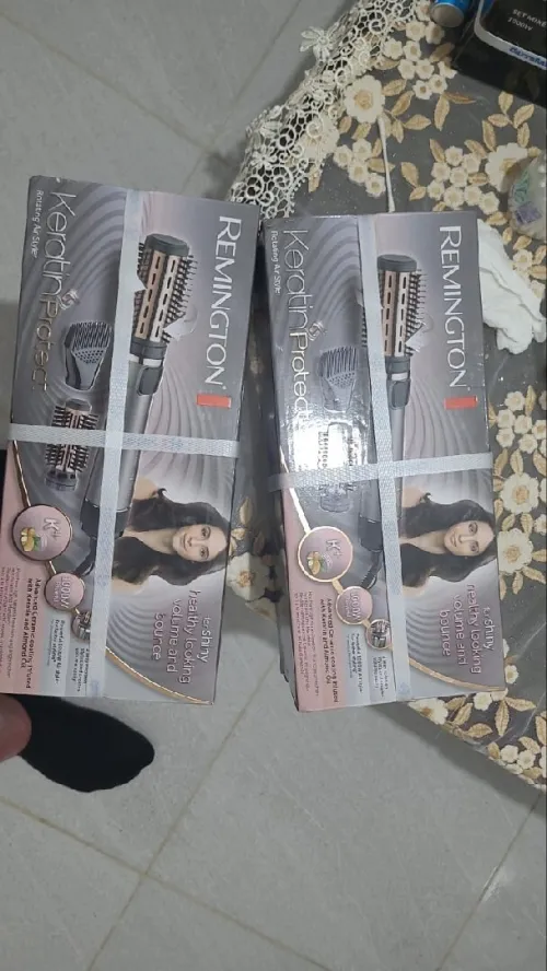 Brosse soufflante rotative Remington Keratin Protect Rotating Air Styler