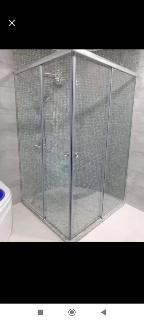 Cabine de douche en verre trempé