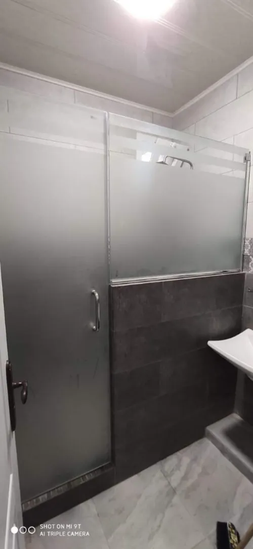 Cabine de douche en verre trempé