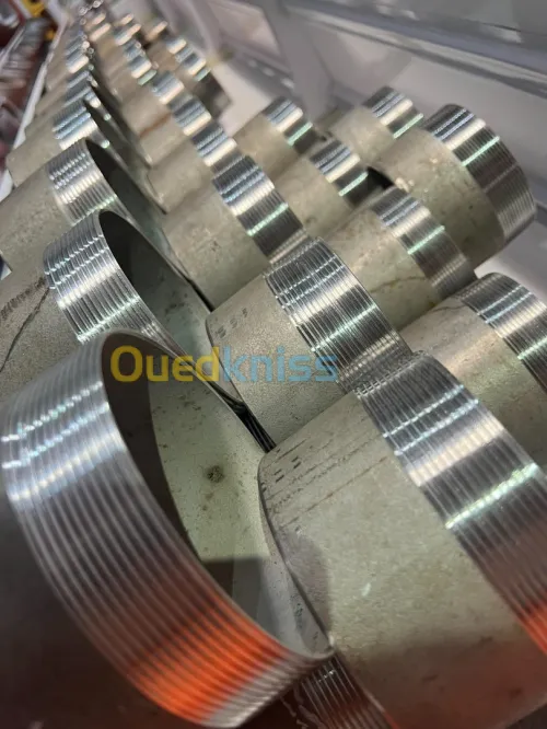 EMBOUT FILTEE SWAGE NIPPLE INOX & ACIER NOIR 316L 304L 