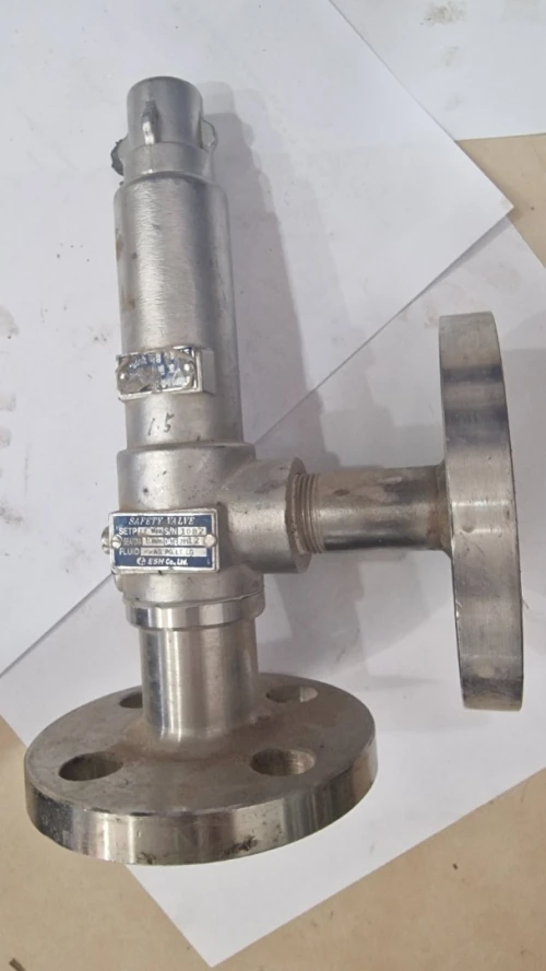 SOUPAPE A SECURITE A BRIDE INOX 3/4 304 