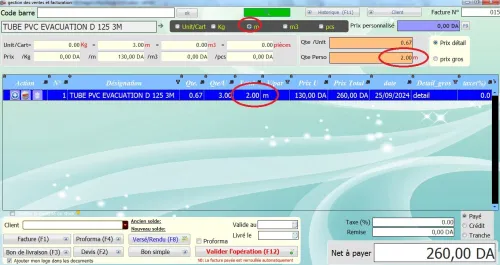 gestion des ventes et facturation