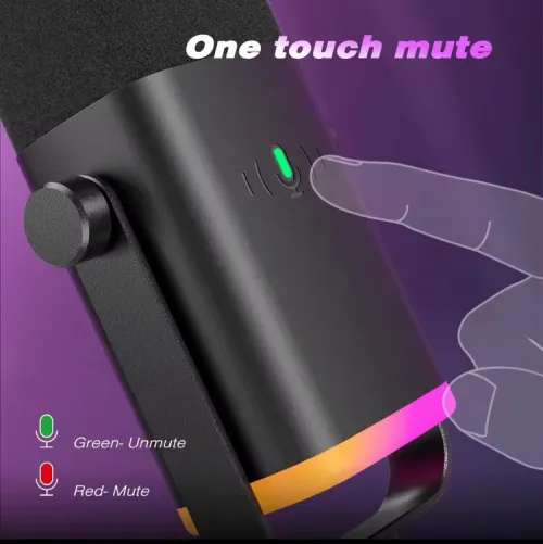 Microphone dynamique professional Fifine Ampligame Am8 xlr/usb c neuf sous emballage jamais utilisé 