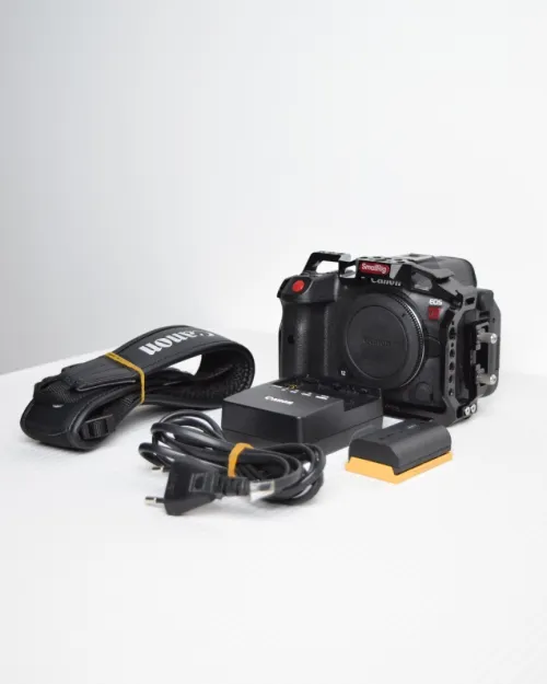 Canon R5C + Cage SmallRig