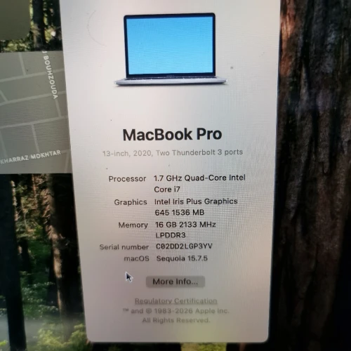 Macbook pro 2020