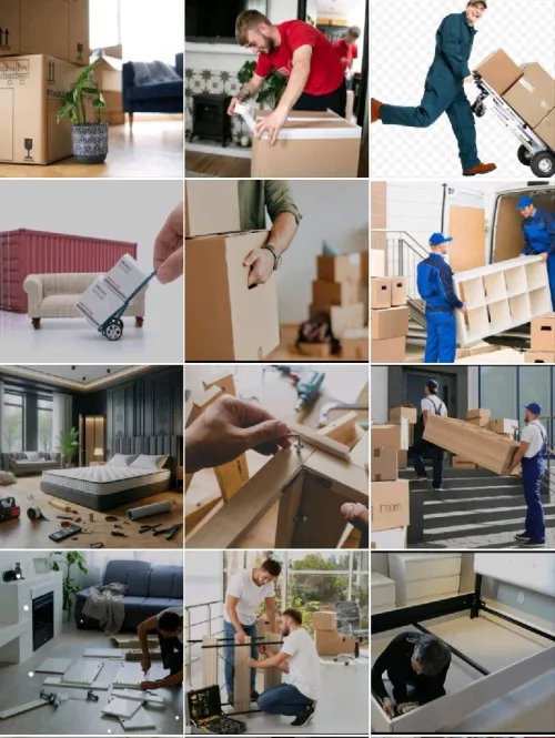 خدمات ترحيل للمنازل والمكاتب والمؤسسات  Déménagement professionnel complet