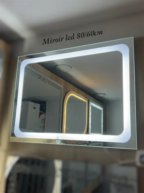 Miroir led | maquillage