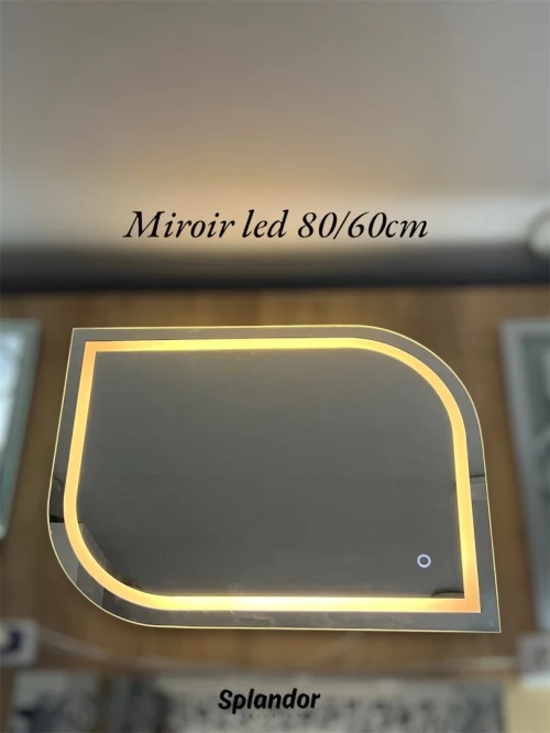 Miroir led | maquillage