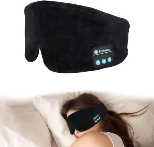 قناع النوم الذكي بتقنية بلوتوث (Bluetooth Sleep Mask)