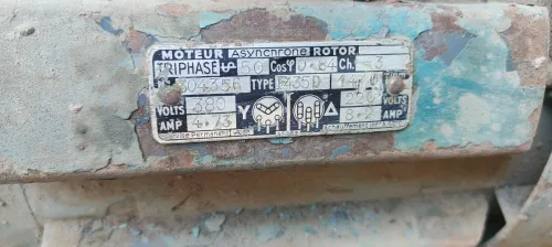 Moteur Asynchrone Triphasé  Robuste et Fiable 