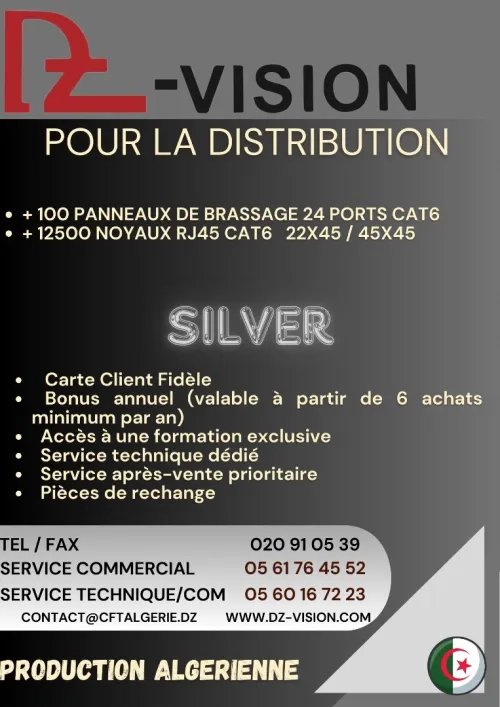 panneau de brassage et noyau rj45 DZ-VISION