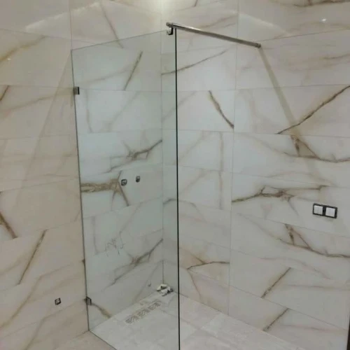 Cabine de douche en verre trempé 