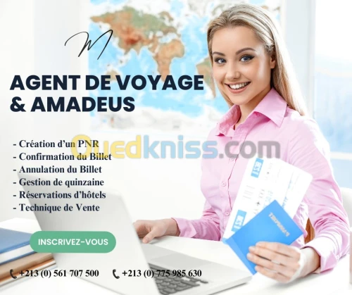 Formation Agent de Voyage & Logiciel AMADEUS
