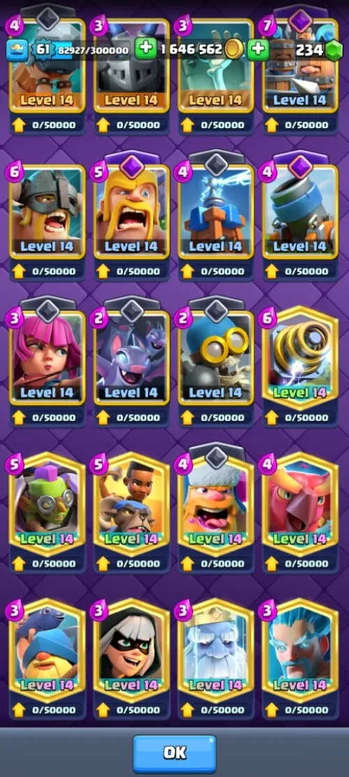 Compte Clash Royale