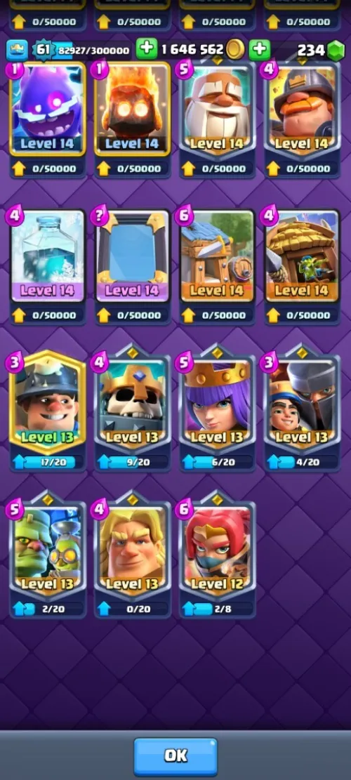 Compte Clash Royale