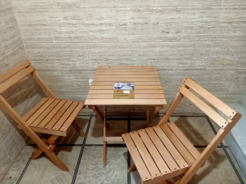 Table jardin pliantes en bois hêtre