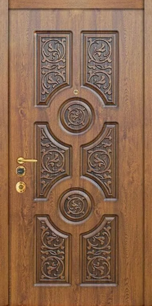 Porte sculpté 