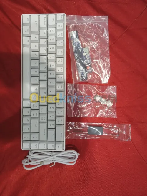 HXSJ white mechanical keyboard 