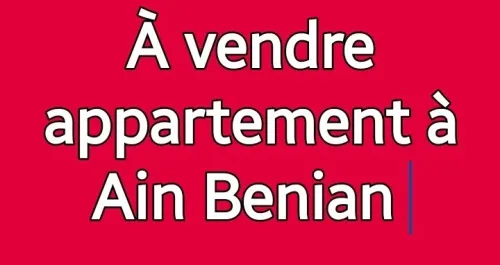 Vente Appartement F3 Alger Ain benian