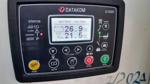 Maintenance des groupes électrogènes