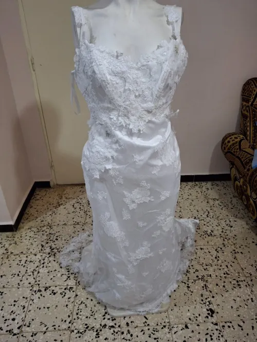 Ensemble Robes de mariées, Robes Blanches, Robes soirée