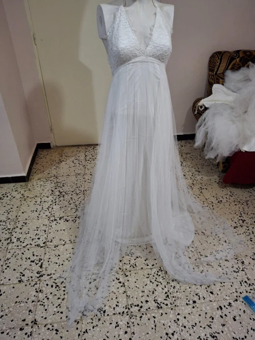Ensemble Robes de mariées, Robes Blanches, Robes soirée