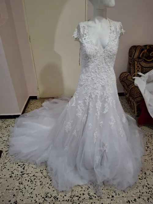 Ensemble Robes de mariées, Robes Blanches, Robes soirée