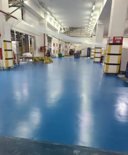 Revêtement de sol , étanchéité résine (epoxy)
