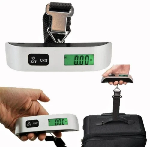 ميزان إلكتروني لوزن الحقائب و الأغراض حتى 50 كغ Balance à bagage électronique pèse jusqu'à 50 kg
