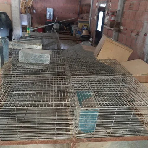 cages pour lapin avec support
